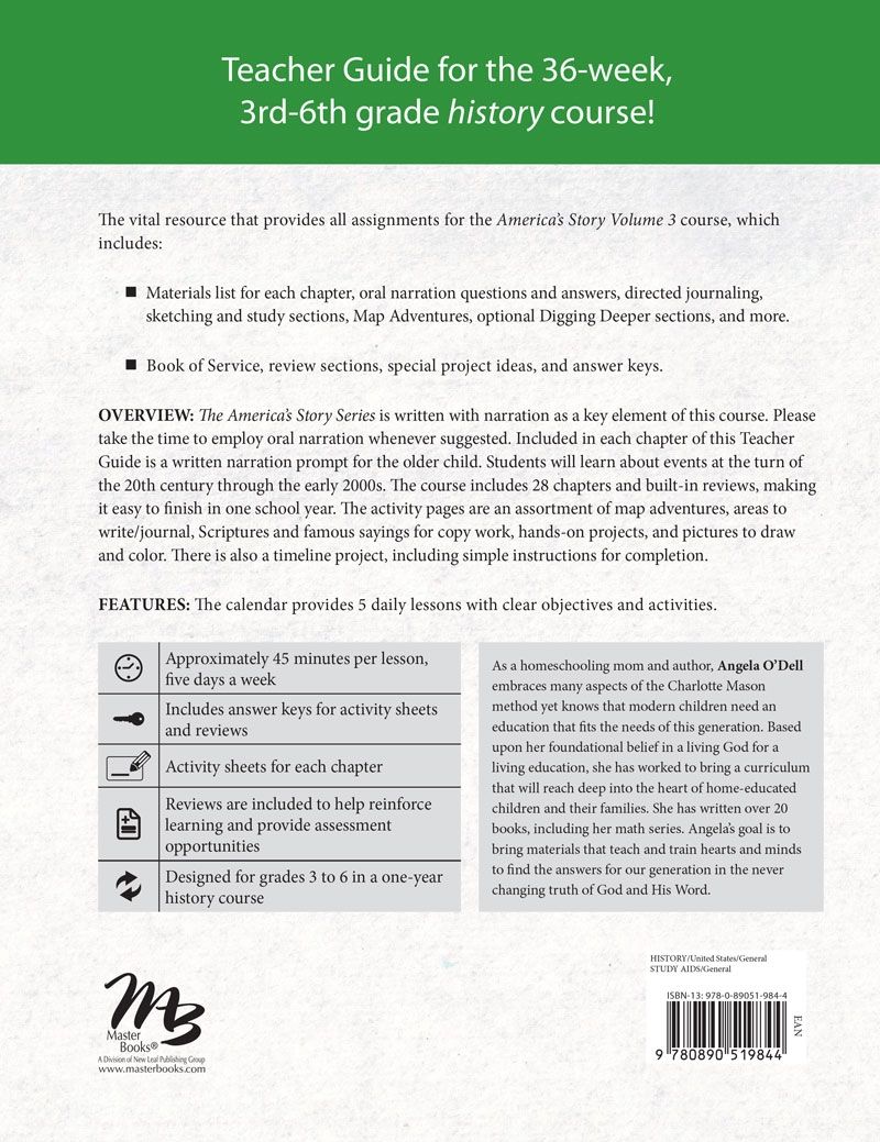America's Story 3 (Teacher Guide)